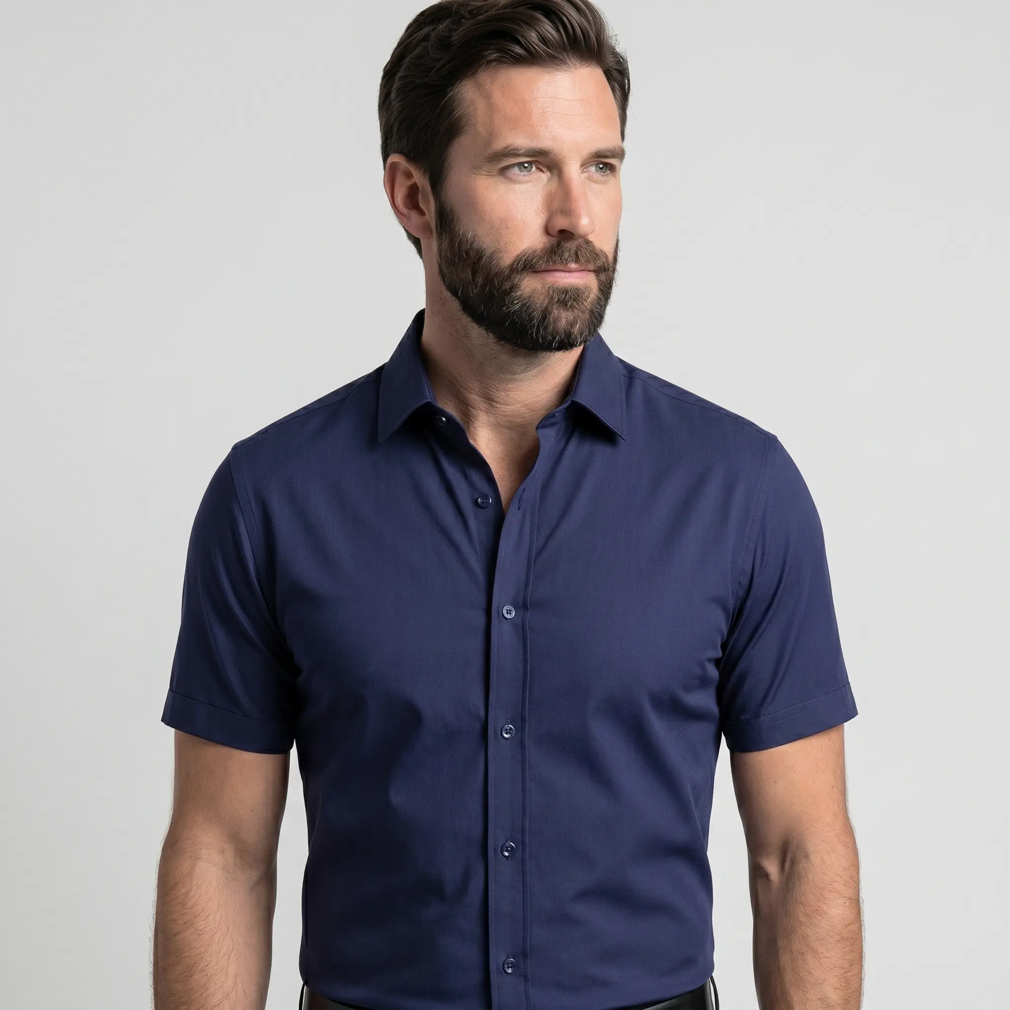 Chemise Ajustée à Manches Courtes - Image 7